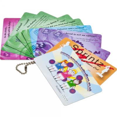 Image of Printed Plastic Cards (86x54mm: 0.76mm Thick)