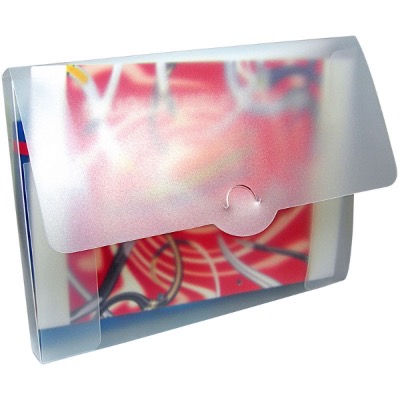 Image of Polypropylene Conference Box - Frosted Clear