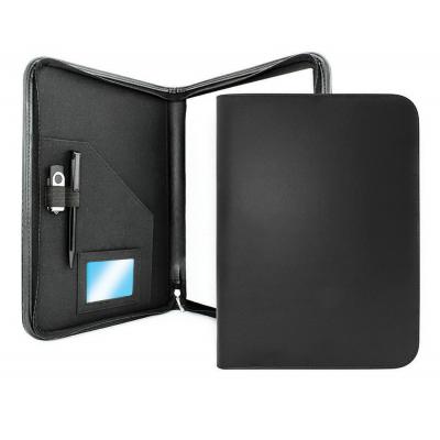 Image of Clapham PU A4  Zipped Conference Folder