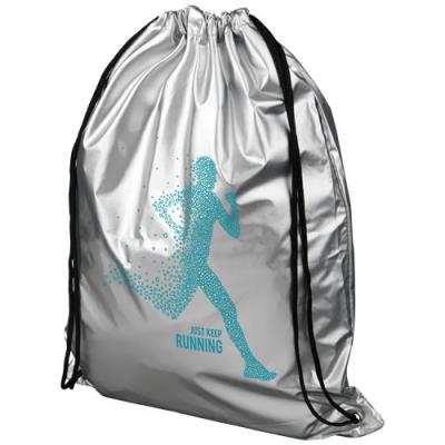 Image of Oriole shiny drawstring backpack