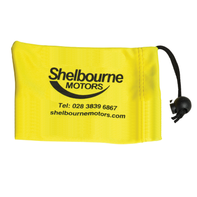 Image of Large Locking Wheel Nut Bag (120x95mm: Microfibre)
