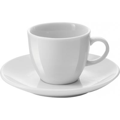 Image of Porcelain cup and saucer