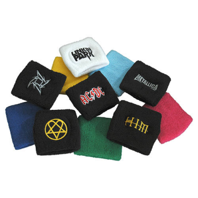 Image of Embroidered Wrist Sweatbands