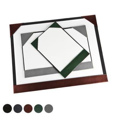 Image of Hampton Leather A4 Desk Pad Blotter