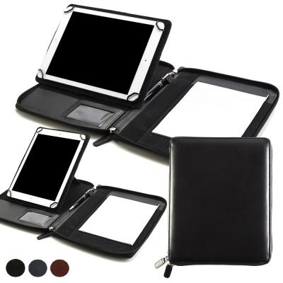 Image of Sandringham Nappa Leather A5 Zipped Adjustable Tablet Holder