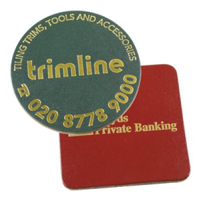 Image of Petite Eco Colour Leather Coaster