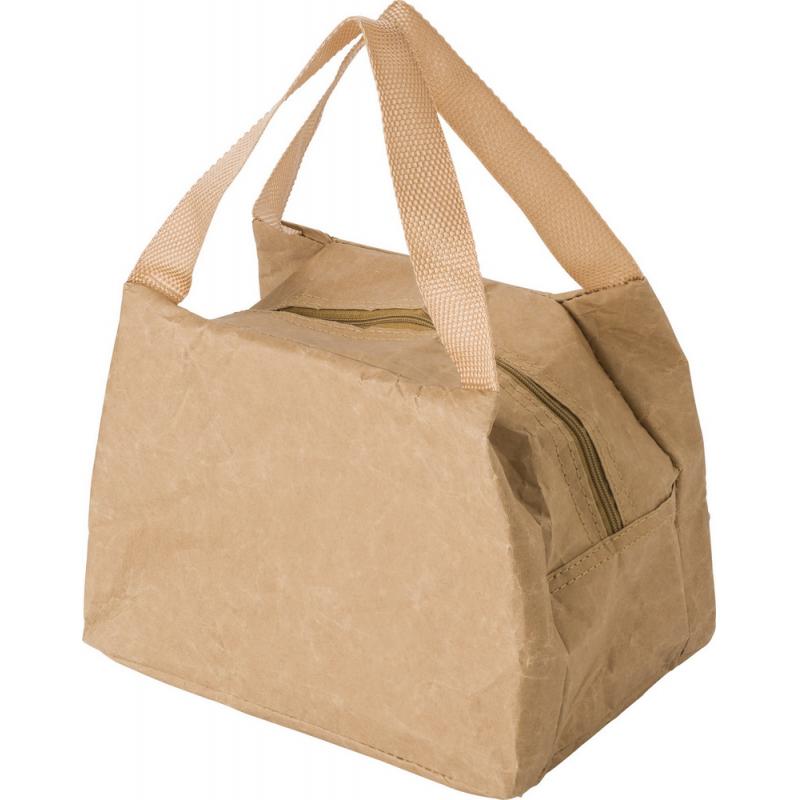Image of Kraft paper cooler bag