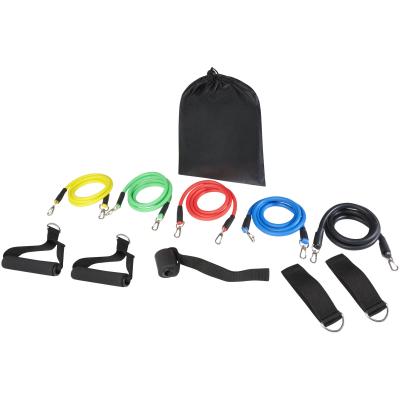 Image of Arnold fitness resistance puller set in recycled PET pouch